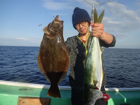 小樽　小樽沖　ヒラメ釣り