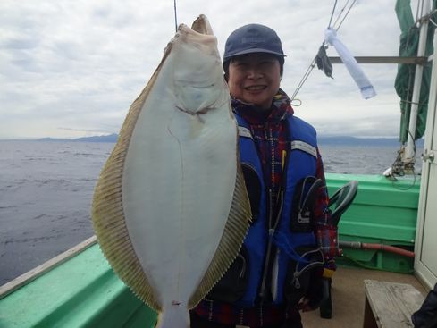 小樽　小樽沖　ヒラメ釣り