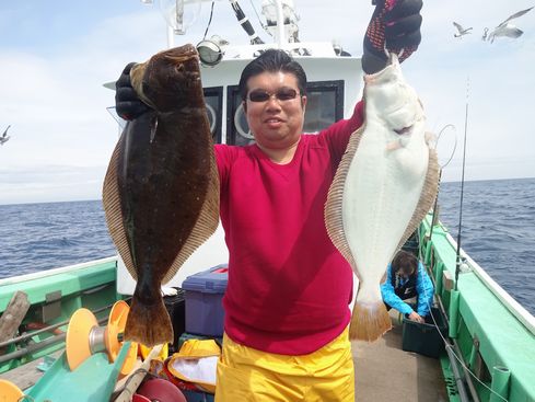 小樽　小樽沖　ヒラメ釣り