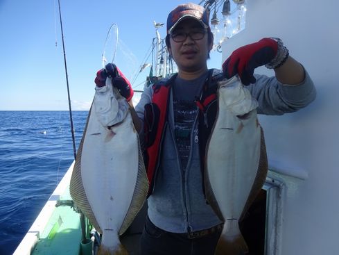 小樽　小樽沖　ヒラメ釣り