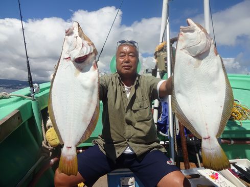 小樽　小樽沖　ヒラメ釣り