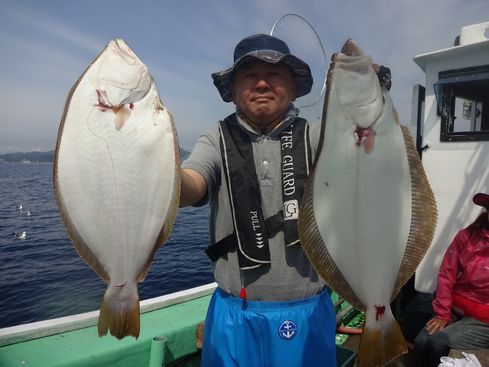 小樽　小樽沖　ヒラメ釣り