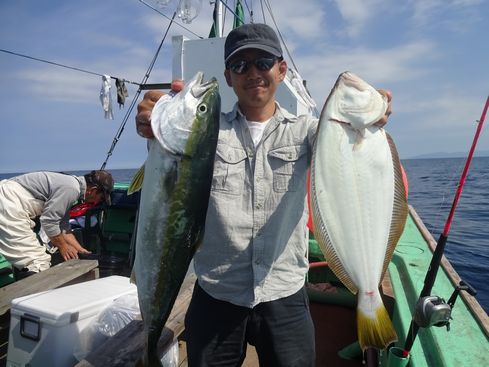 小樽　小樽沖　ヒラメ釣り