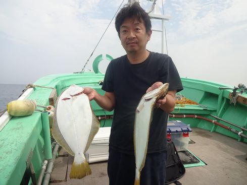 小樽　小樽沖　ヒラメ釣り