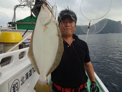 小樽　小樽沖　ヒラメ釣り