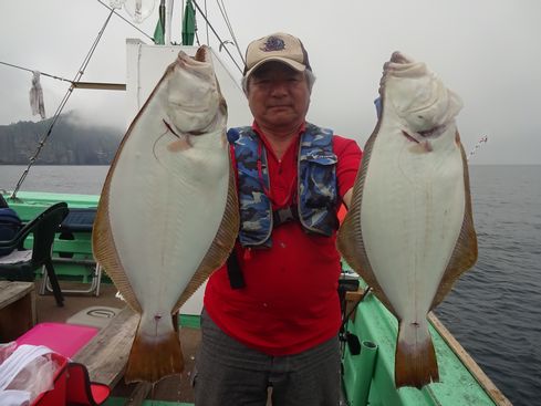 小樽　小樽沖　ヒラメ釣り