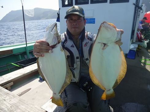 小樽　小樽沖　ヒラメ釣り