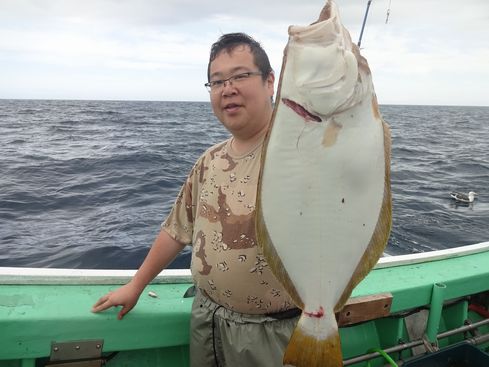 小樽　小樽沖　ヒラメ釣り