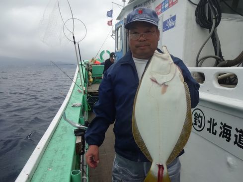 小樽　小樽沖　ヒラメ釣り