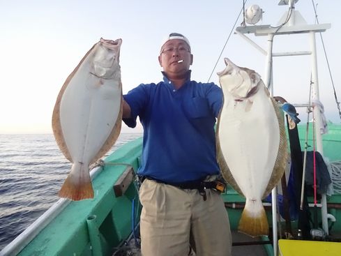 小樽　小樽沖　ヒラメ釣り