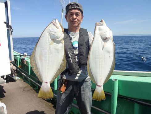 小樽　小樽沖　ヒラメ釣り