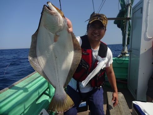 小樽　小樽沖　ヒラメ釣り