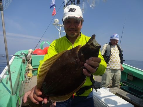 小樽　小樽沖　ヒラメ釣り