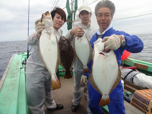 小樽　小樽沖　ヒラメ釣り