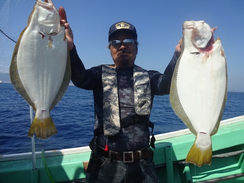 小樽　小樽沖　ヒラメ釣り