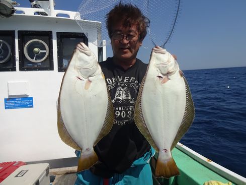 小樽　小樽沖　ヒラメ釣り