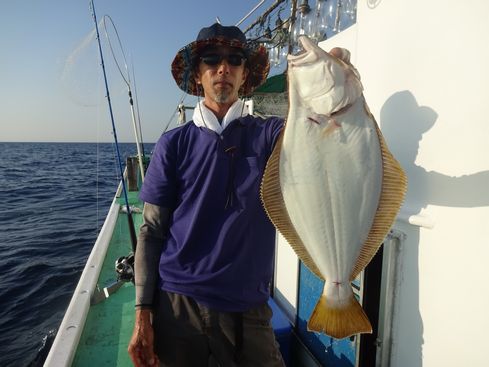 小樽　小樽沖　ヒラメ釣り