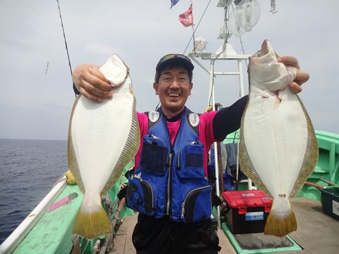 小樽　小樽沖　ヒラメ釣り