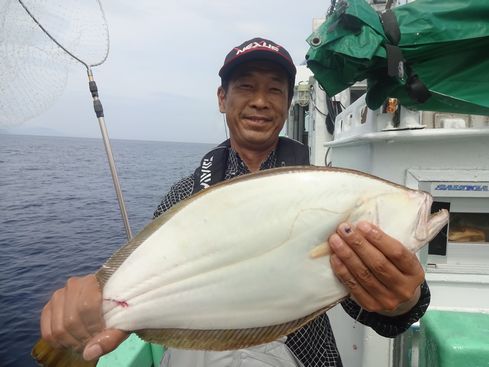 小樽　小樽沖　ヒラメ釣り