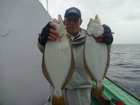 小樽　小樽沖　ヒラメ釣り