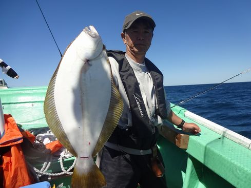 小樽　小樽沖　ヒラメ釣り