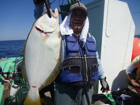 小樽　小樽沖　ヒラメ釣り