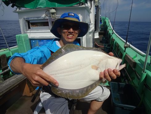 小樽　小樽沖　ヒラメ釣り