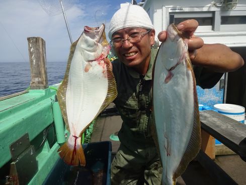 小樽　小樽沖　ヒラメ釣り