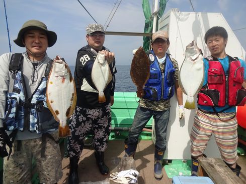 小樽　小樽沖　ヒラメ釣り