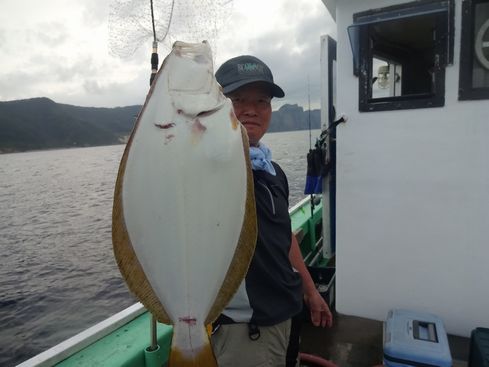 小樽　小樽沖　ヒラメ釣り