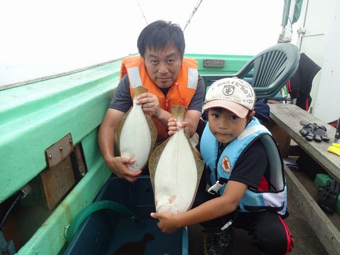 小樽　小樽沖　ヒラメ釣り