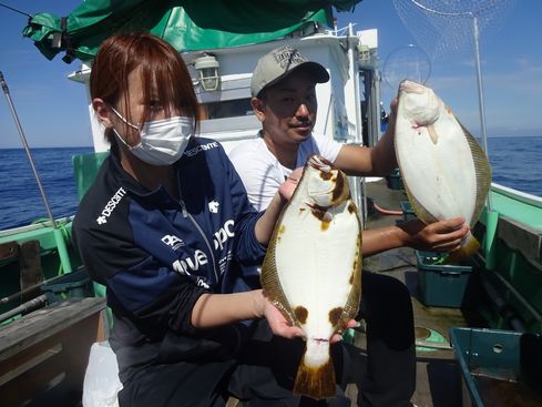 小樽　小樽沖　ヒラメ釣り