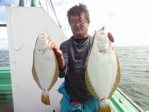 小樽　小樽沖　ヒラメ釣り