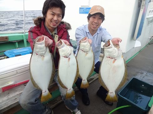 小樽　小樽沖　ヒラメ釣り