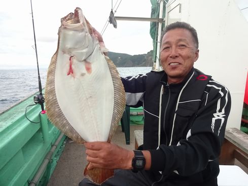 小樽　小樽沖　ヒラメ釣り