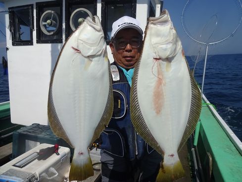 小樽　小樽沖　ヒラメ釣り