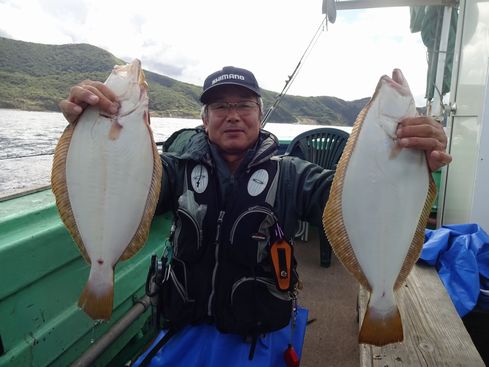 小樽　小樽沖　ヒラメ釣り