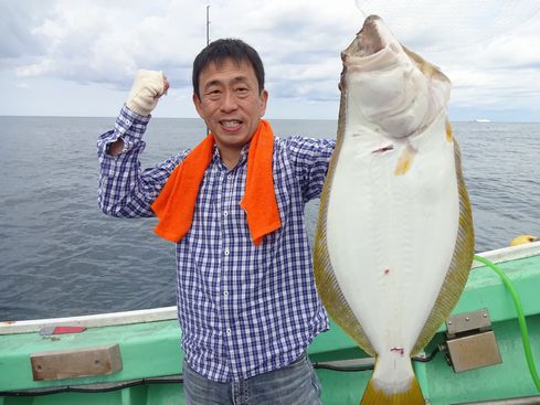 小樽　小樽沖　ヒラメ釣り