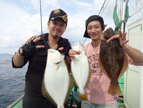 小樽　小樽沖　ヒラメ釣り