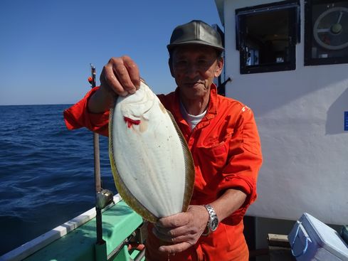 小樽　小樽沖　ヒラメ釣り