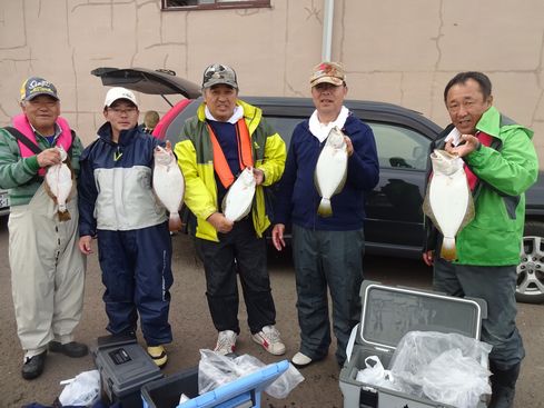 小樽　小樽沖　ヒラメ釣り