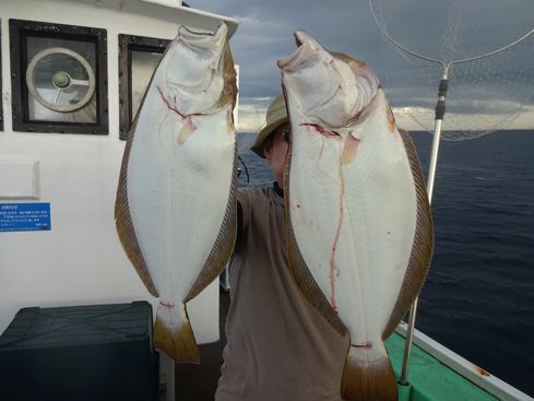 小樽　小樽沖　ヒラメ釣り