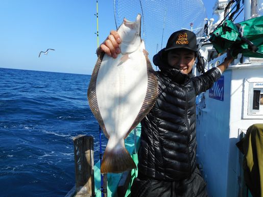 小樽　小樽沖　ヒラメ釣り