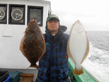 小樽沖  ヒラメ釣り