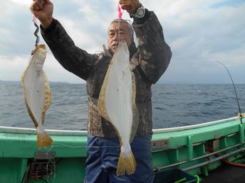 小樽沖  ヒラメ釣り