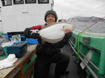 小樽沖  ヒラメ釣り