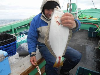 小樽沖　ヒラメ釣り