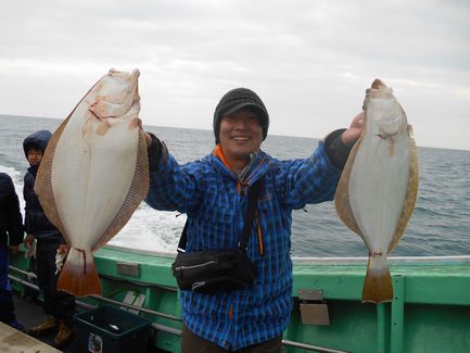 小樽沖  ヒラメ釣り