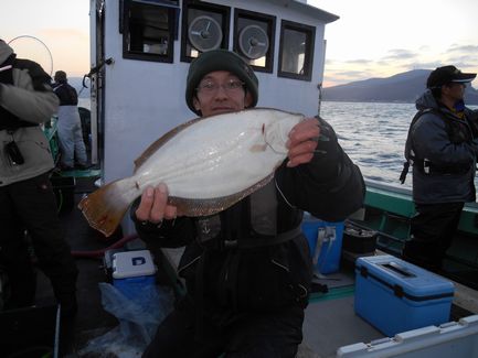 小樽沖  ヒラメ釣り