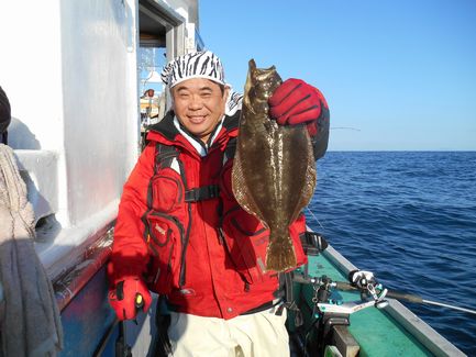 小樽沖  ヒラメ釣り